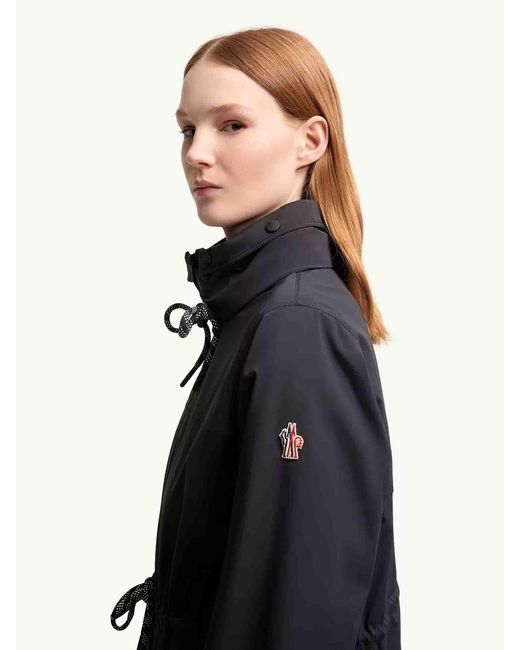 Moncler Blue Soulare Technical Jacket