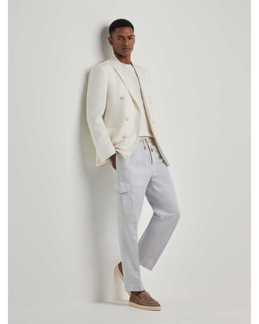 Canali White American Cross for men