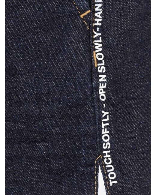 DSquared² Blue Denim Bermuda Shorts for men