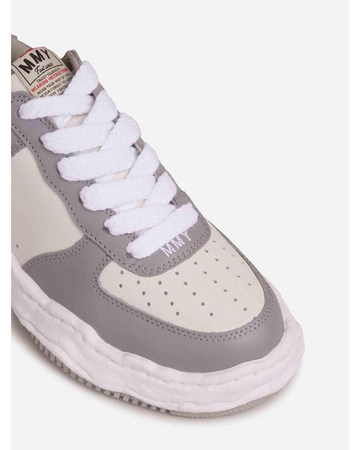 Maison Mihara Yasuhiro White Wayne Sneakers for men