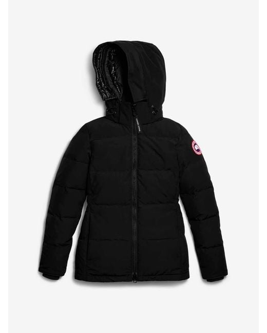 Canada Goose Black Short Hooded Down Jacket