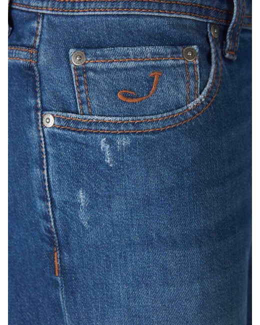 Jeans Slim Fit Jacob Cohen de hombre de color Blue