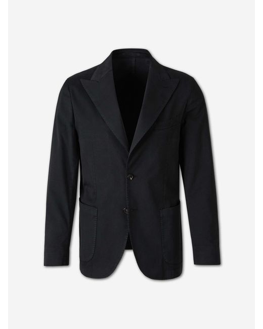 Santa Eulalia Black Blazer Straight for men