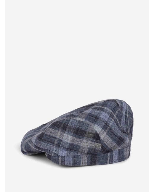 Lock & Hatters Blue Grosvenor Beret for men
