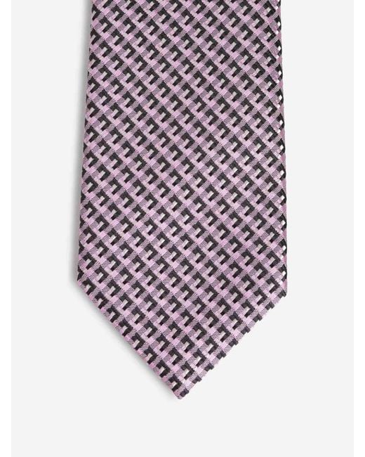 Tom Ford White Textured Tie for men