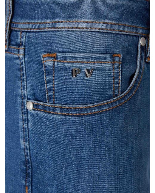Tramarossa Blue Straight Leg Jeans for men