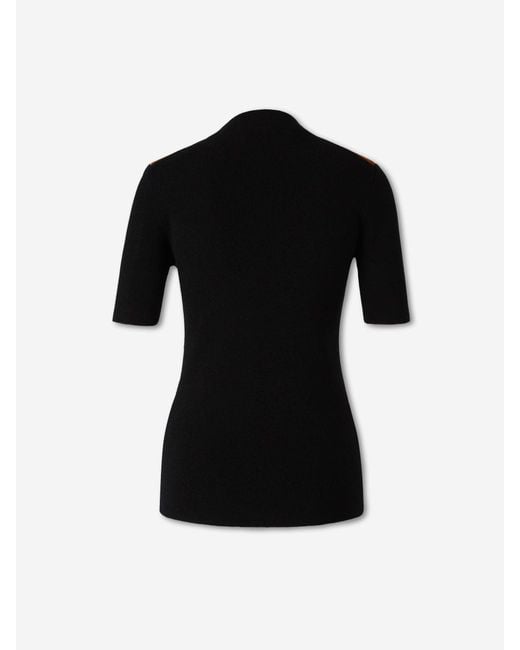 Marni Black Short Sleeve Sweater