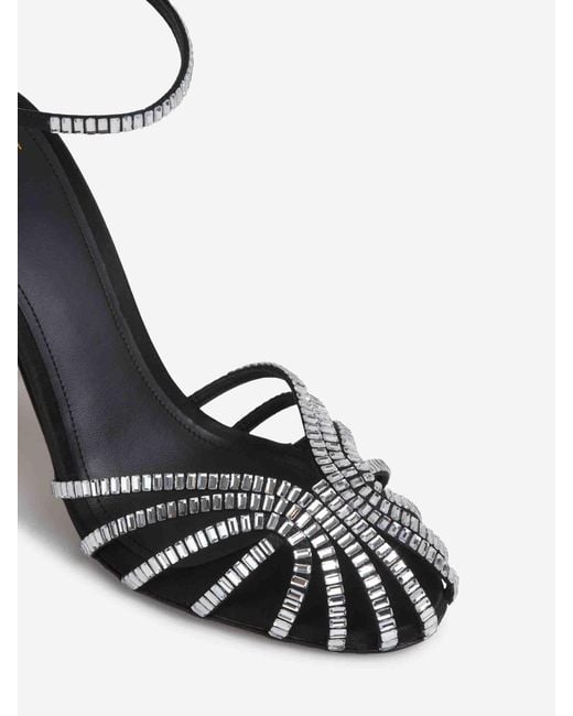 ALEVI White Penelope Xtal Sandals