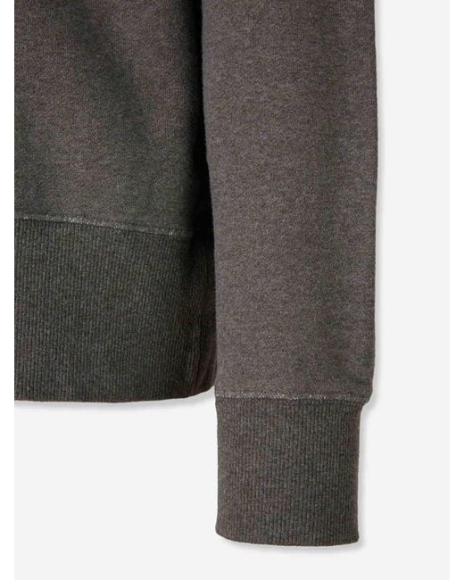 Sudadera Cuello Redondo Maison Margiela de hombre de color Gray