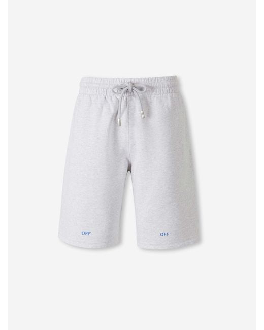 Off-White c/o Virgil Abloh Sport Shorts in White für Herren