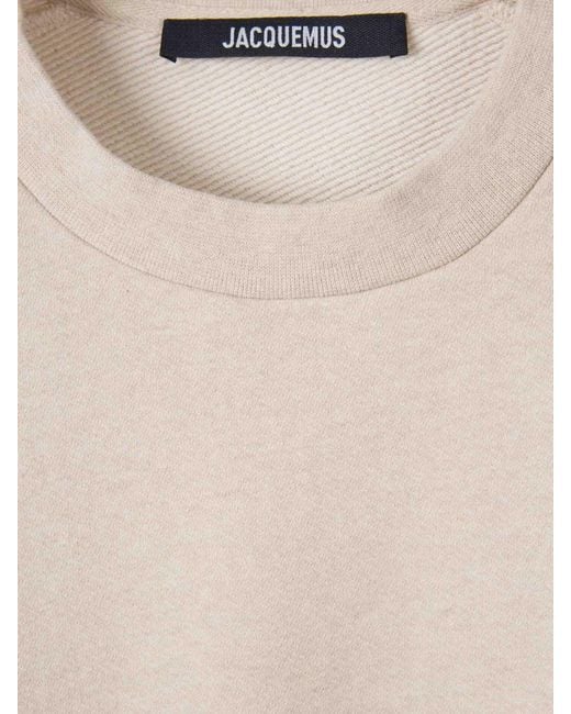 Jacquemus White Corso Cotton Sweatshirt