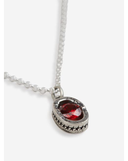 Collar Icon Link Ruby Twojeys de hombre de color White
