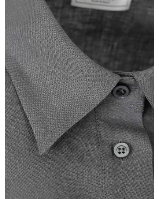 Peserico Gray Elegant Shirt