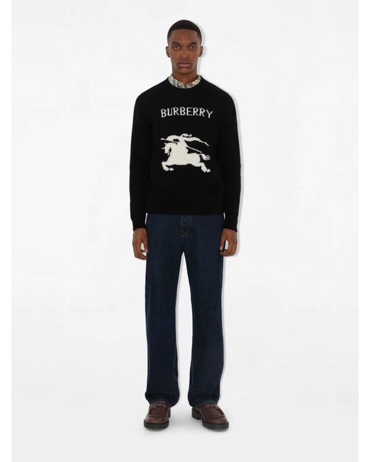 Burberry Black Jersey Knight for men