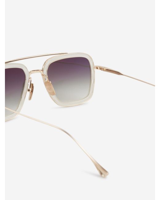 Dita Eyewear White Flight Sunglasses.006 for men