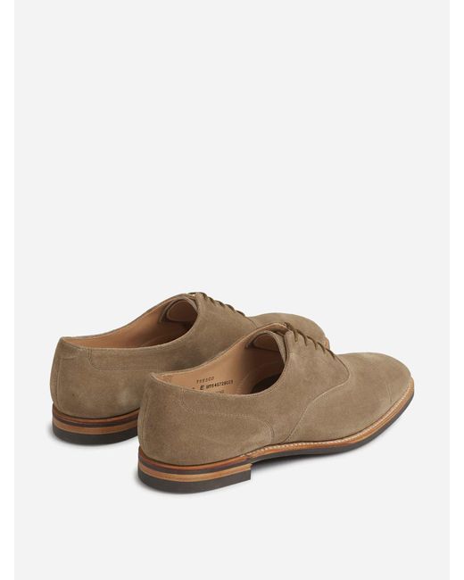 Chaussures Richelieu En Daim Crockett and Jones pour homme en coloris Brown