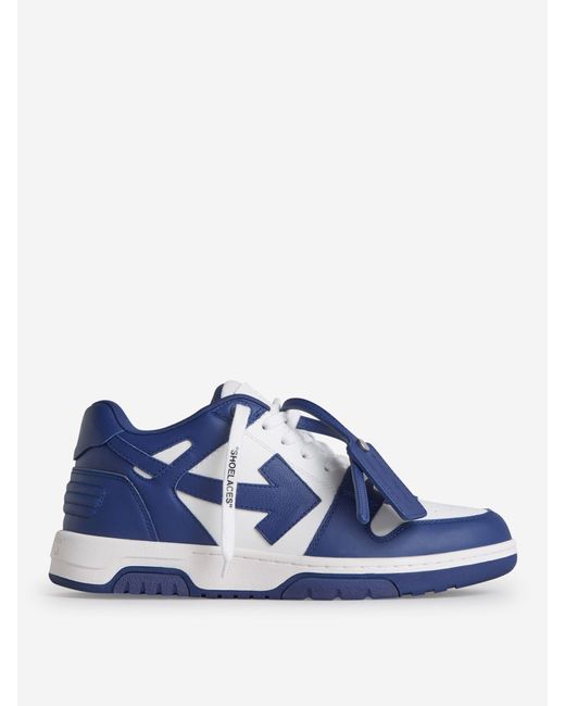 office leather trainers