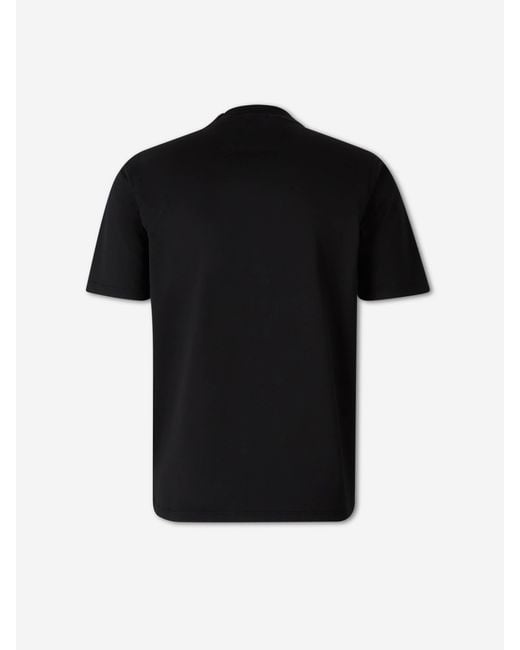C P Company Black Short Sleeve T-Shirt for men