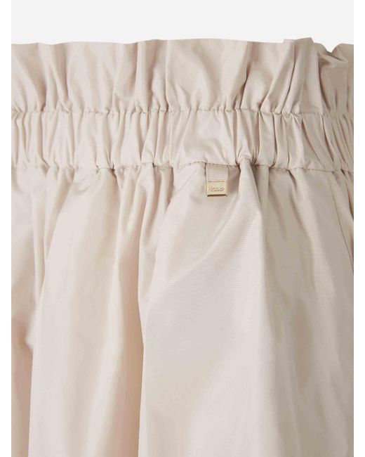 Falda Midi Técnica Herno de color White