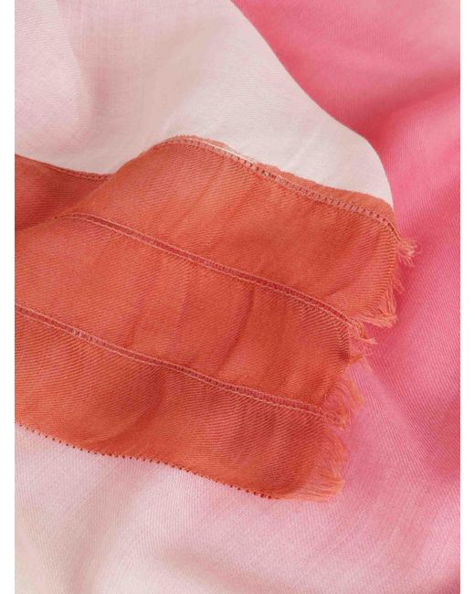 CASHÀ Pink Oleandro Scarf