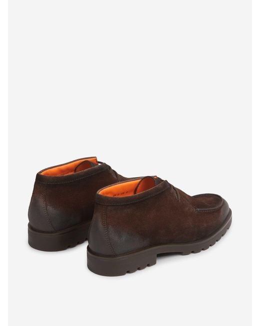 Santoni Wüstenstiefel in Brown für Herren