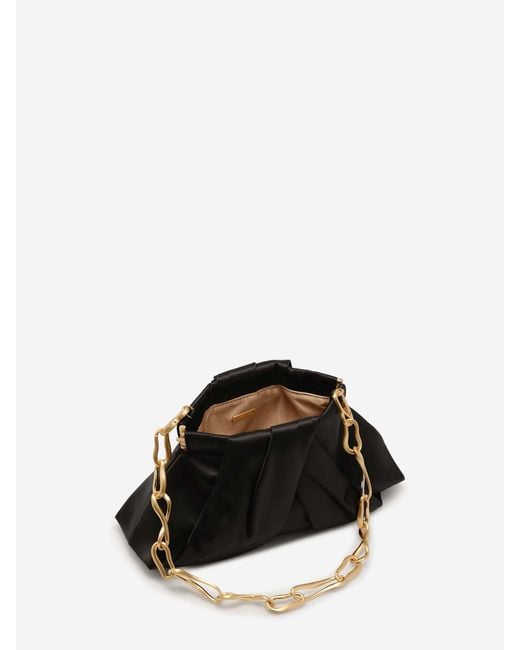 Cult Gaia Black Clutch Mini Lia