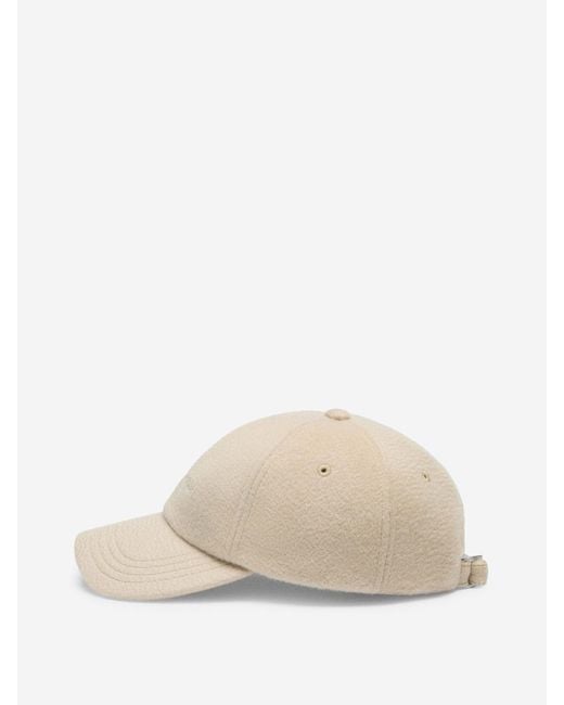 Casquette De Baseball En Cachemire Jacquemus en coloris Natural