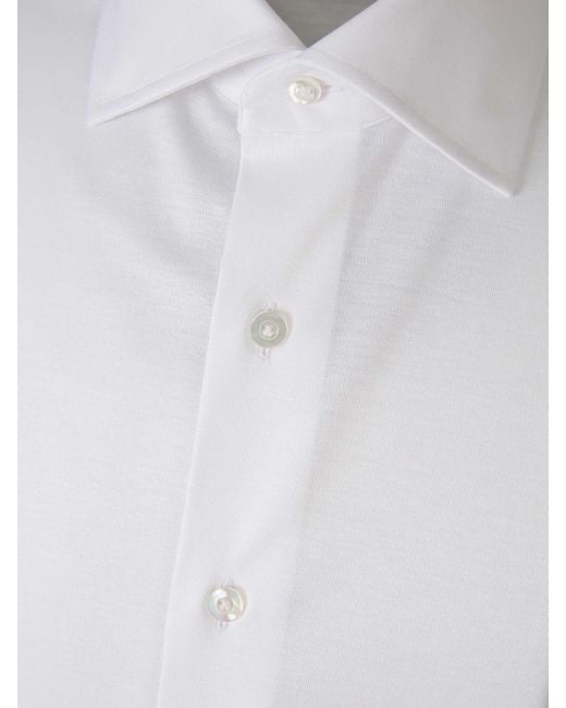 Camicia di Fray in White da Uomo