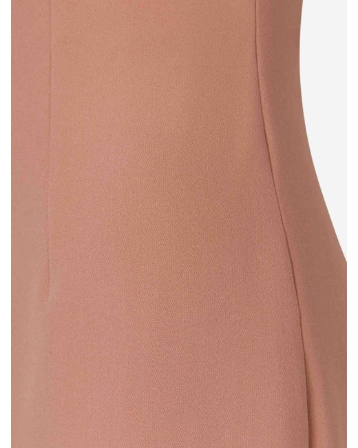 Safiyaa White Trägerloses Maxikleid