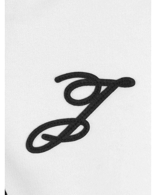 Jacquemus Black Letter Layered Sweatshirt for men