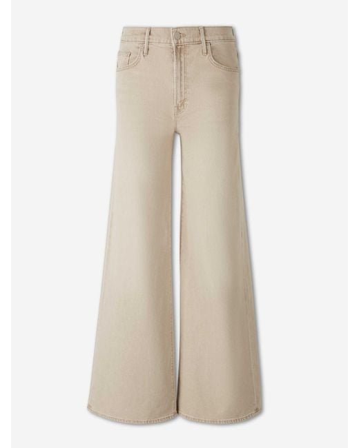 Mother Natural Flared Cotton Jeans