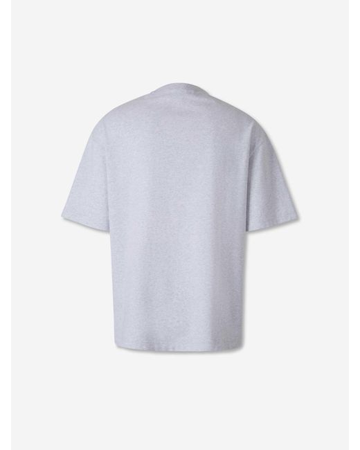 Jacquemus White Ruban Short Sleeve T-Shirt for men