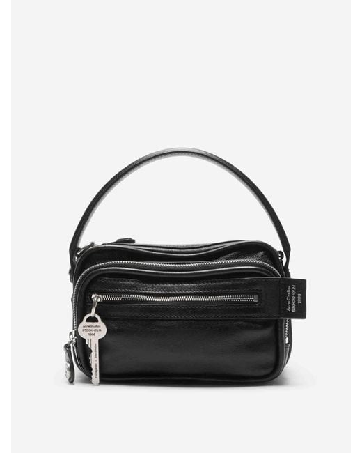 Acne Black Camero Kit Shoulder Bag for men
