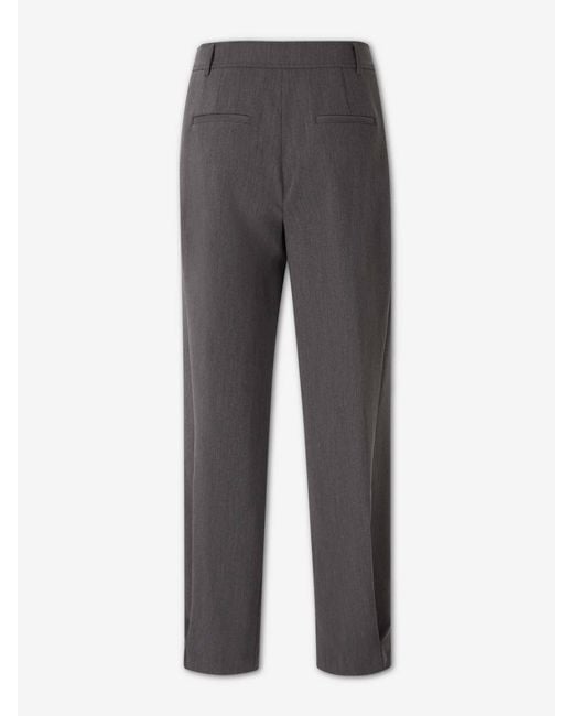 Herno Gray Dressy Pants