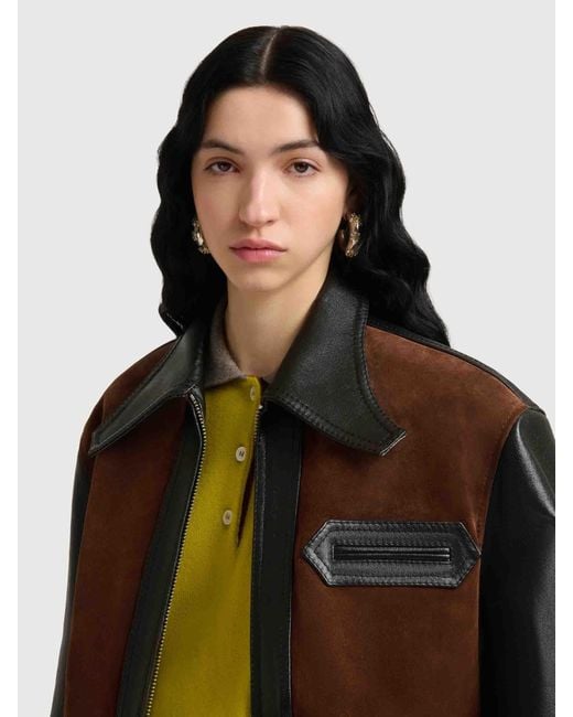 Chaqueta Piel Marni de color Brown