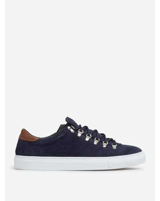 Diemme Blue Marostica Low Sneakers for men