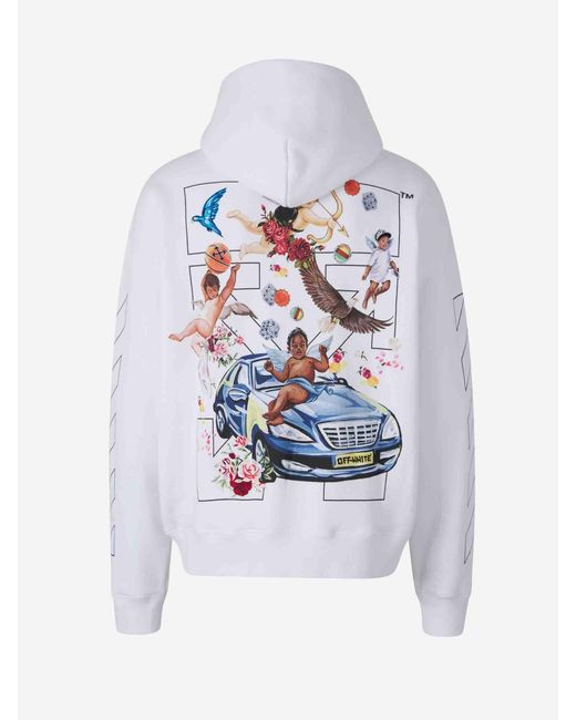 Sudadera Fresco Arrow Off-White c/o Virgil Abloh de hombre de color White
