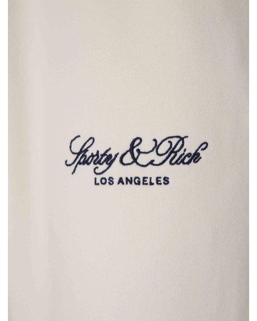 Sporty & Rich White Joggers Vendome La