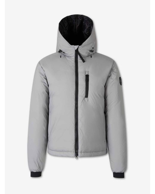Canada Goose Gray Lodge Polyamide Down Jacket for men