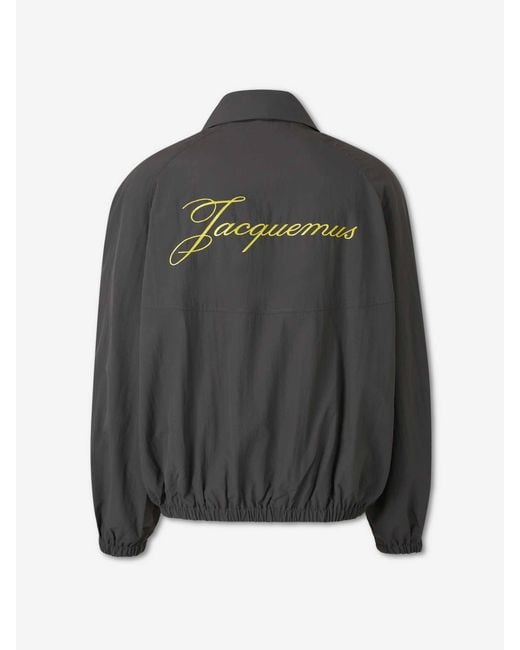 Jacquemus Black Logo Technical Jacket for men