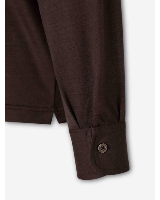 Polo di Herno in Brown da Uomo