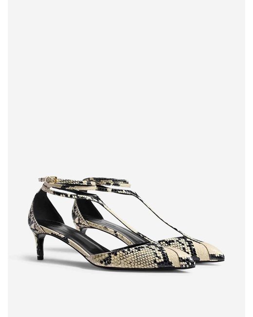 Khaite White Mia Pump Shoes