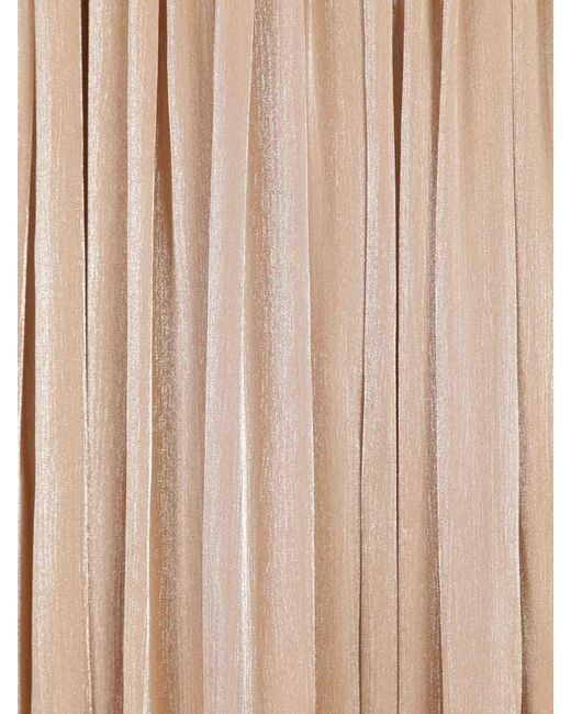 Costarellos Natural Mermaid Maxi Dress