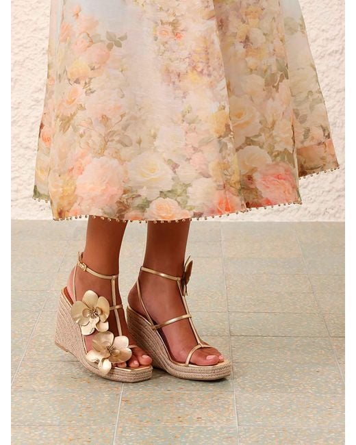 Zimmermann Natural Orchid 110 Sandals