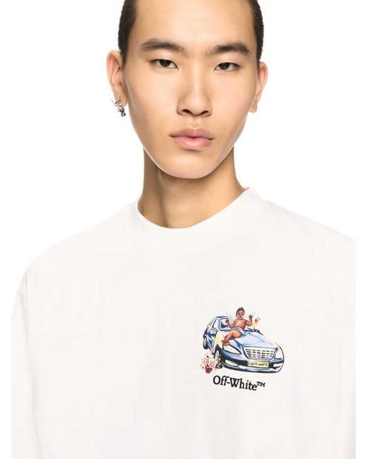 Camiseta Fresco Arrow Off-White c/o Virgil Abloh de hombre de color White