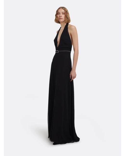 Safiyaa Black Morgana Maxi Dress