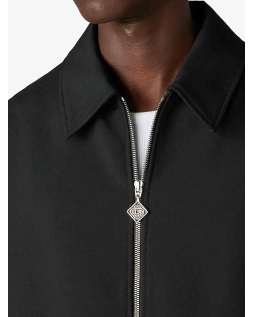 Casablanca Black Tailored Sports Jacket for men