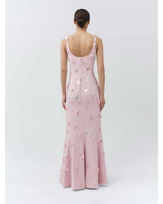 Jonathan Simkhai Pink Briella Maxi Dress