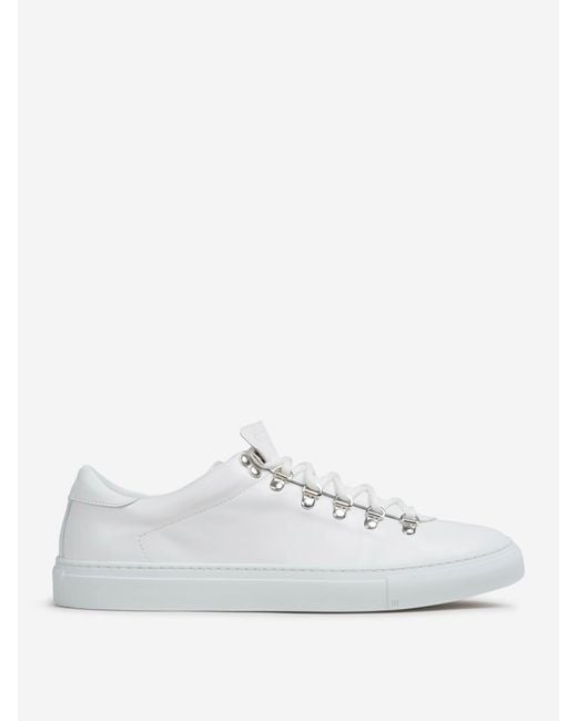 Diemme White Marostica Low Sneakers for men