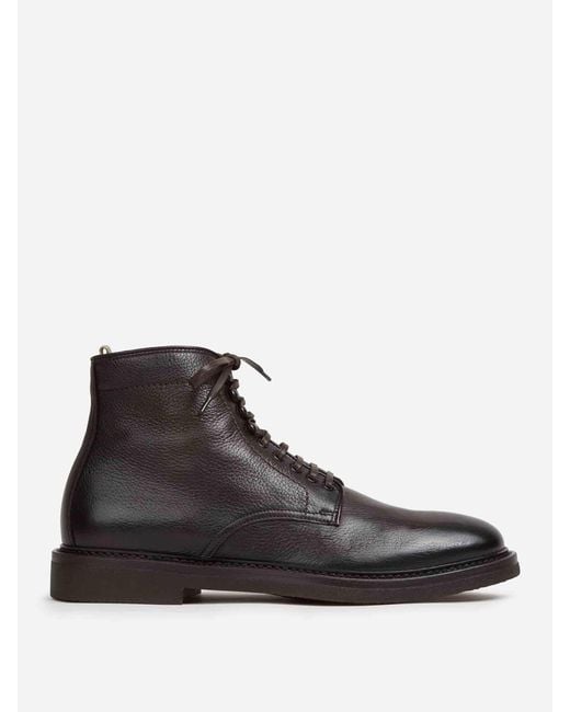 Officine Creative Black Hopkins Flexi 203 Boots for men
